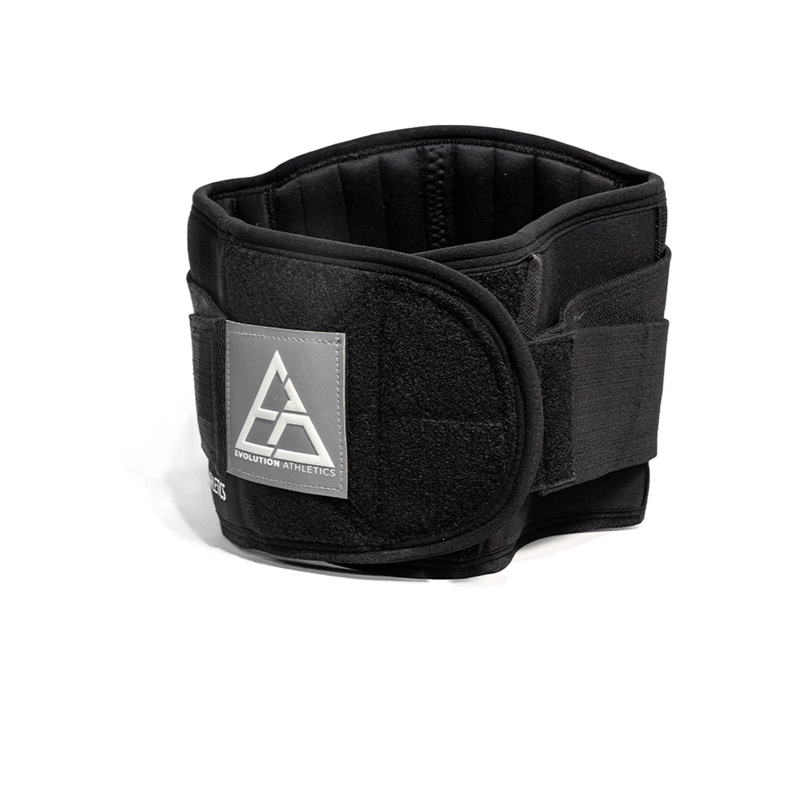 EA EVOLUTION ATHLETICS Evolution Athletics Weight Lifting Support Belt for Strength Training, Powerlifting, or Deadlift, Features Thick Durable Comfortable Neoprene, Reinforced Back, Adjustable Side Straps, 3XL, Black