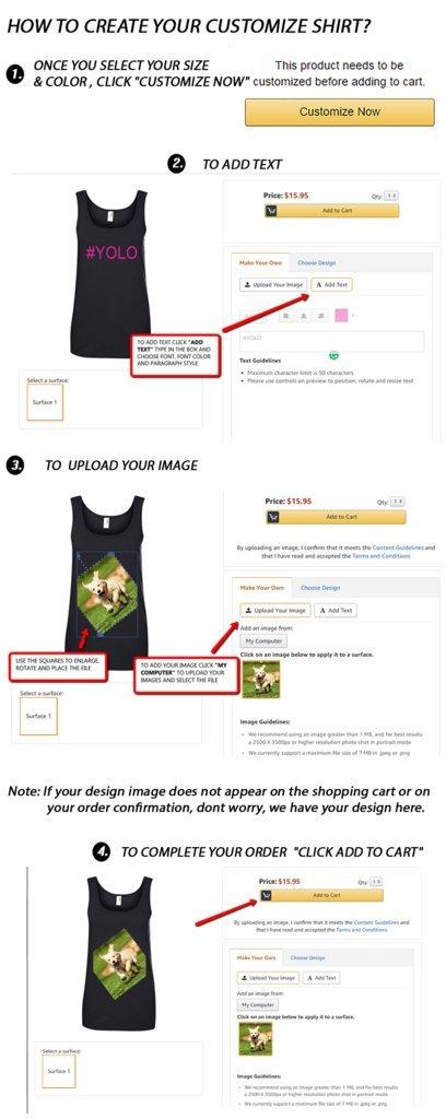 City Shirts Ladies Add Your Own Text and Design Custom Personalized Sleeveless Tank Tops (X-Large, Independent Red)