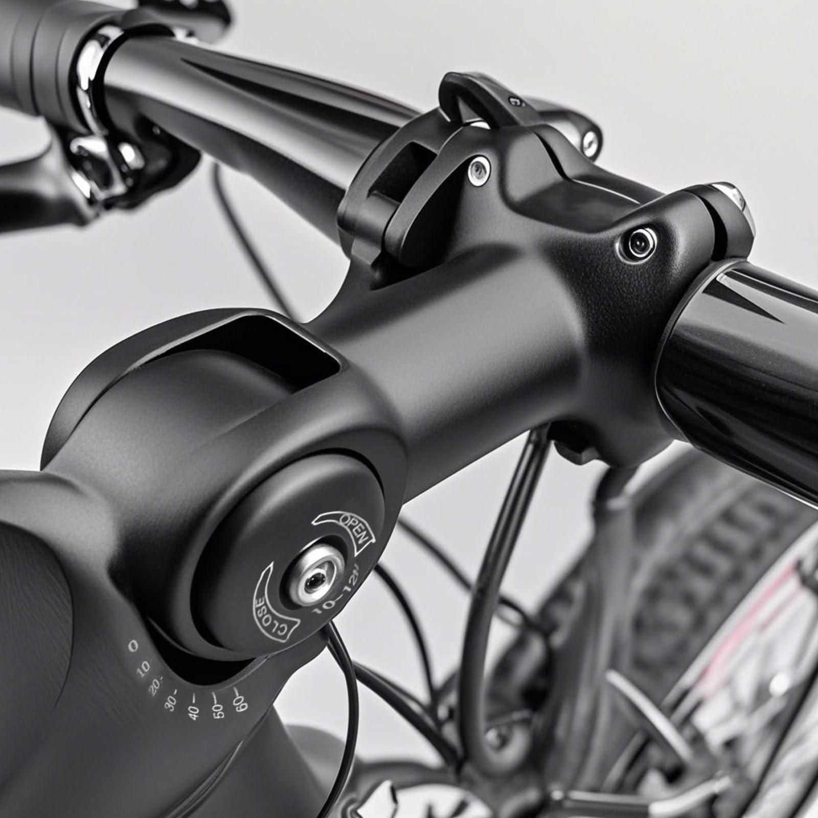 TRIWONDER TRIWONDER Bike Stem 25.4 31.8 Adjustable 60 Degree 90mm 110mm 130mm Bike Handlebar Extender Stem Riser Bicycle Handle Bar Extensions for Mountain Bike, Road Bike, MTB, BMX, Cycling