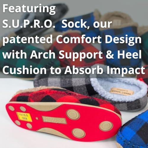 Deer Stags Deer Stags Unisex Nordic Microsuede Slipper / Chestnut / Men's 16 US / Medium