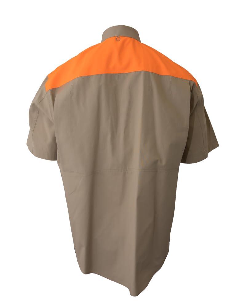 Tiger Hill Tiger Hill Men's Upland Hunting Short Sleeves (X-Large) Khaki