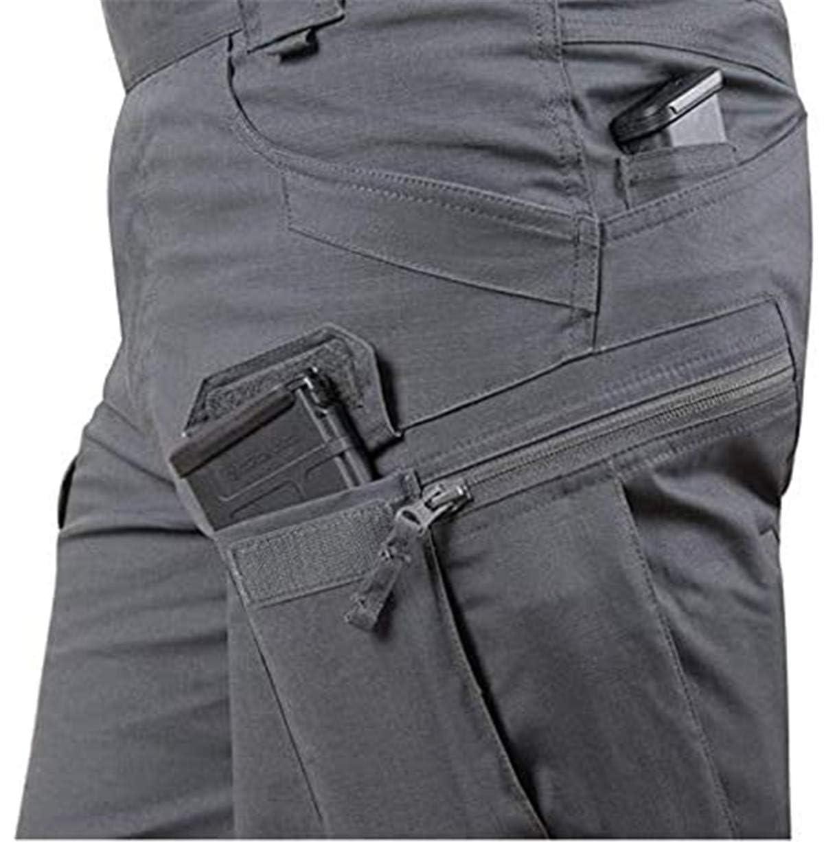 Socabi Socabi Tactical Waterproof Pants Shorts,Tactical Cargo Pants for Outdoor Survival Camping (US, Alpha, XX-Large, Regular, Regular, Kakki Shorts)
