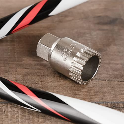 BIKE HAND BIKEHAND Bike Bicycle Compatible with Shimano Bottom Bracket Removal Remover Tool