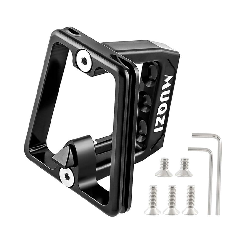 SplendoRoute SplendoRoute Bike Front Carrier Block Aluminium 3 Holes Front Carrier Shell with 7 Screws for Brompton Folding Bicycles