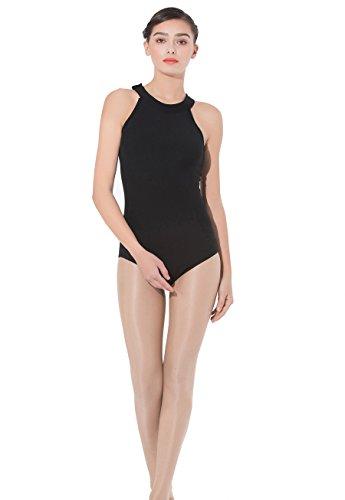 ModLatBal ModLatBal Women\'s Halter Neck Spandex Cotton Ballet Dance Leotard