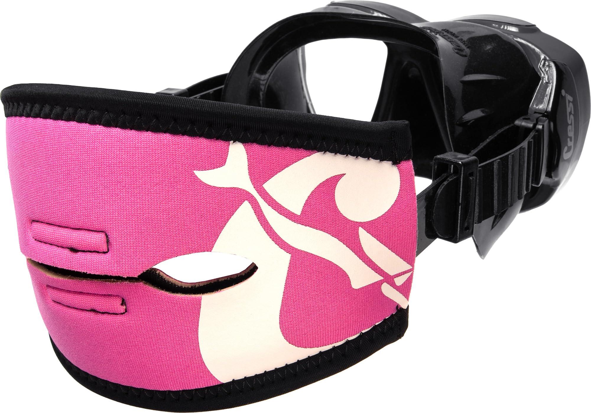 Cressi Cressi Pony Tail Neo Mask Strap Cover, Pink/White