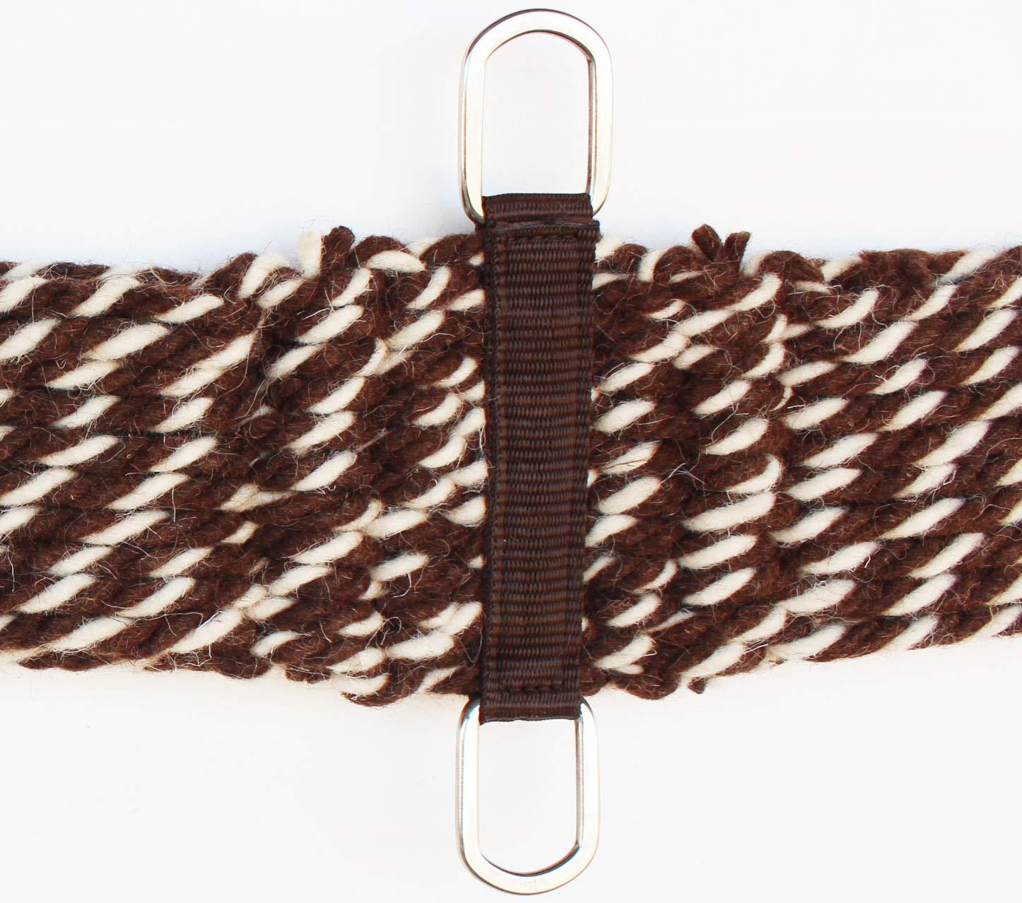 CHALLENGER CHALLENGER Horse Western Mohair Wool Breathable Saddle Cinch Stainless Steel 97RT01-22
