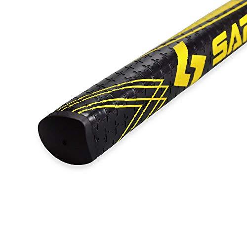 SAPLIZE SAPLIZE Putter Grip Midsize Light Anti-Slip Pattern, Sap Lit V2, Yellow