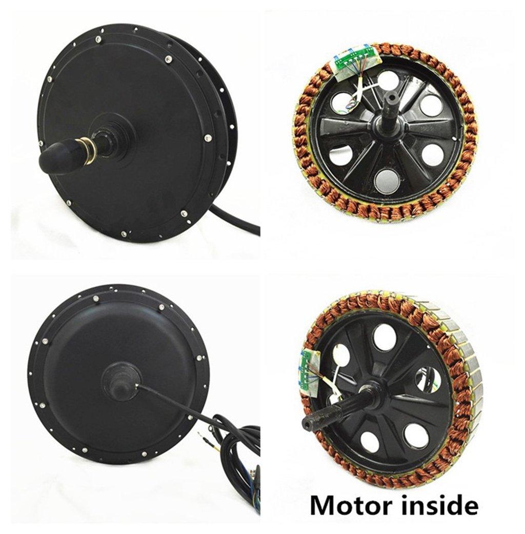 NBPOWER NBpower 20" x 4.0 Electric Fat Bike Motor Wheel 1500w, Carton Rim (204.0 Rear)