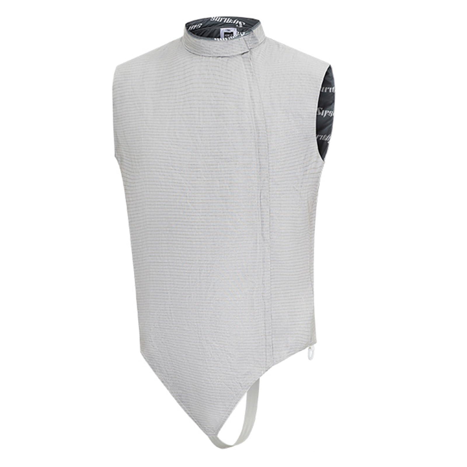 DJJYCTNM DJJYCTNM Fencing Metal Jacket, Non-Washable Fencing Metal Jacket, Children Adult Metallic Vest - Right Hand(30#)