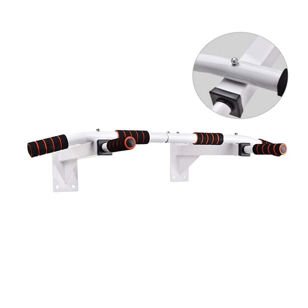 Pull-up Bars Pull-up Bars AGYH Wall Mounted Horizontal Bar, Hanging Chin Up Station Home Gym Exercise Workout Equipment, Support to 250kg (Color : White)