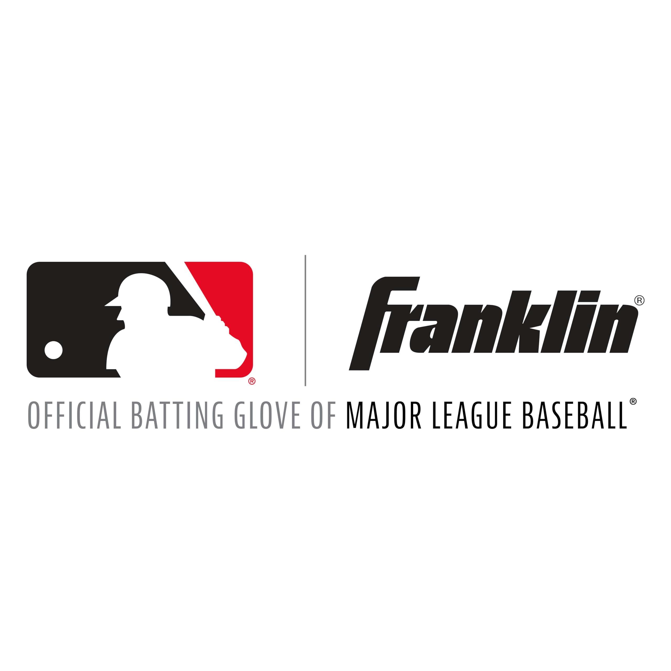 Franklin Sports Franklin Sports MLB Digitek Baseball Batting Gloves - Gray/White/Black Digi - Adult Medium