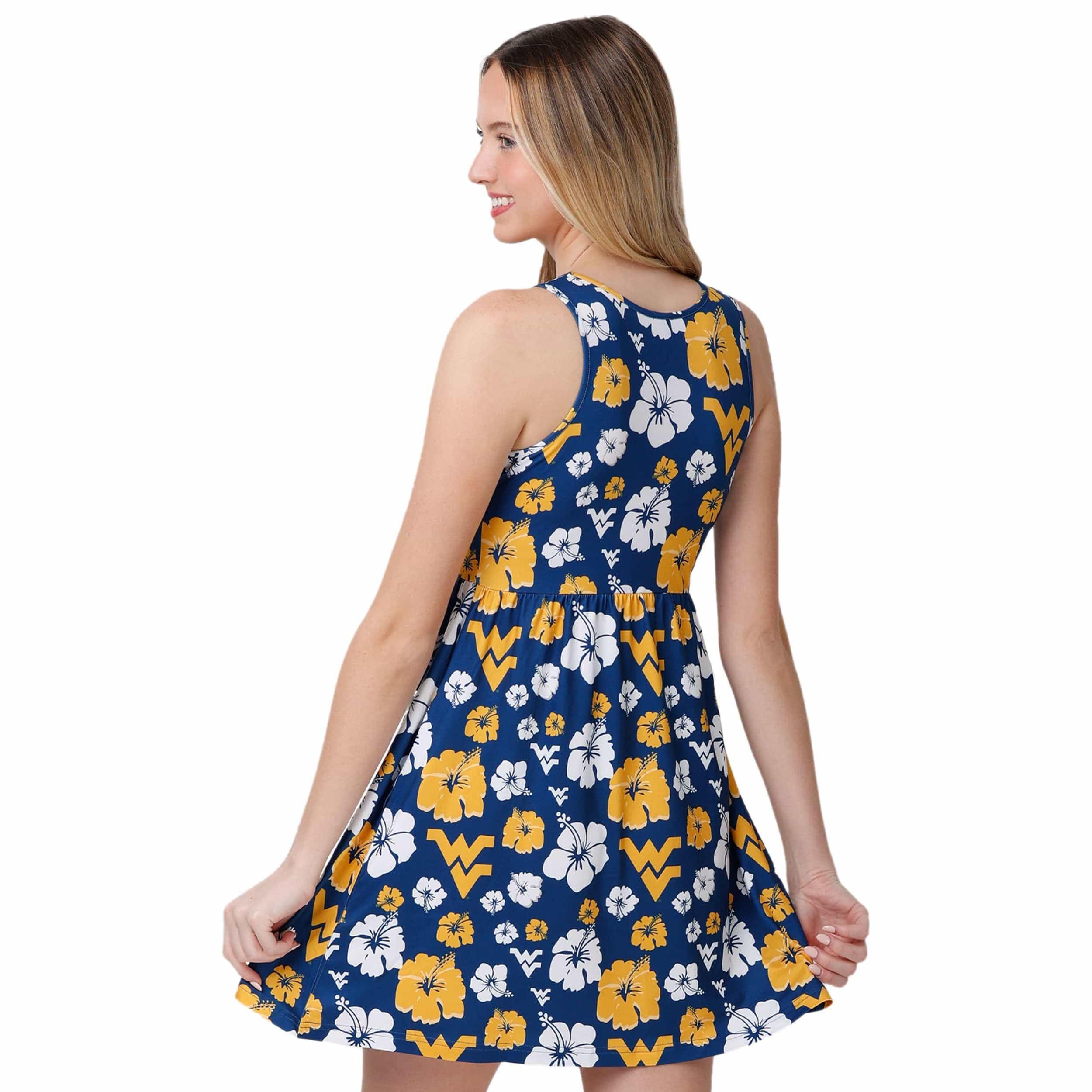 FOCO foco NCAA Womens Fan Favorite Floral Sun Dress