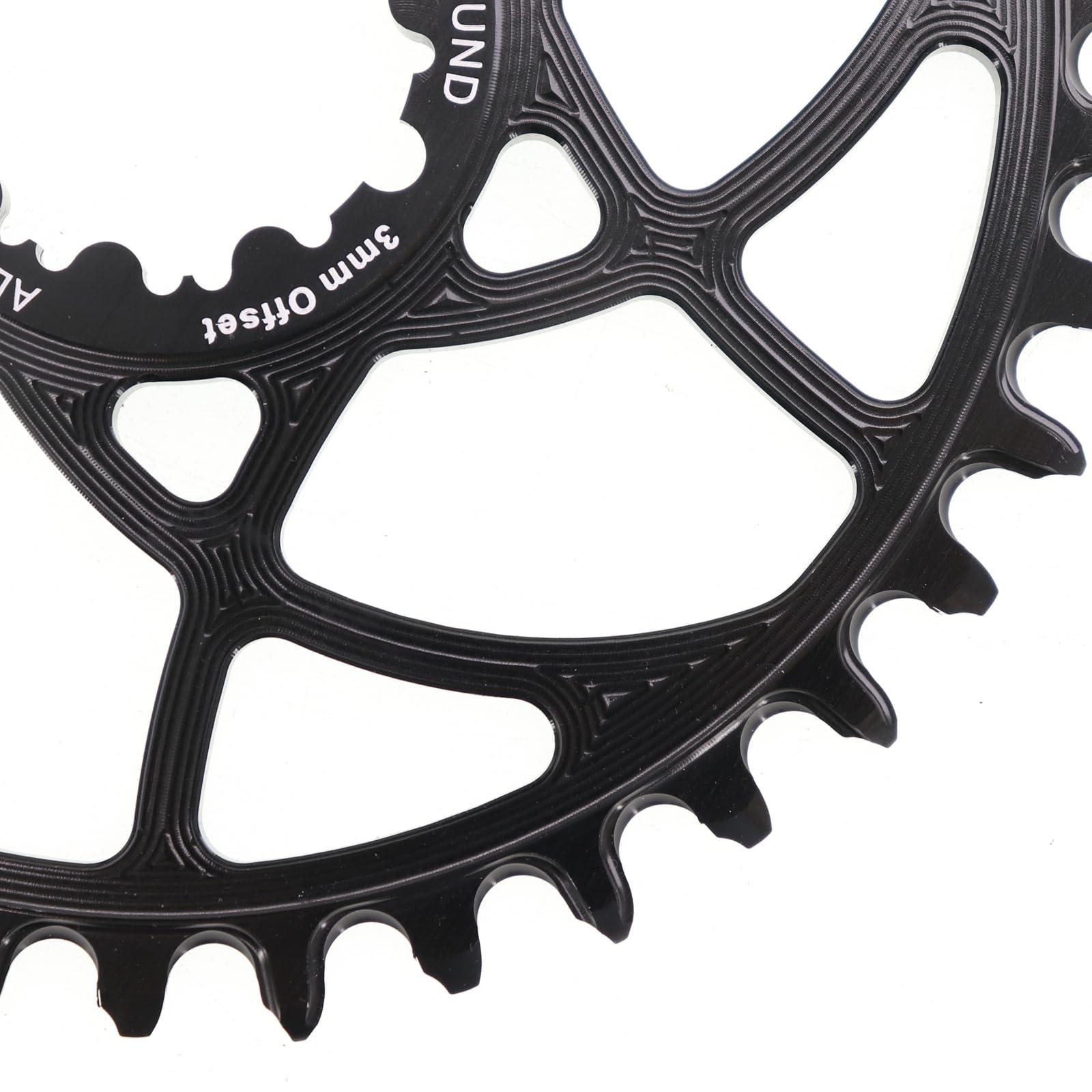 DJC Components DJC Components Stone Bike Chainring 3mm Offset Round Direct Mount for Sram Boost 148 GXP X9 X0 XX1 X01 28t to 40T (28T)