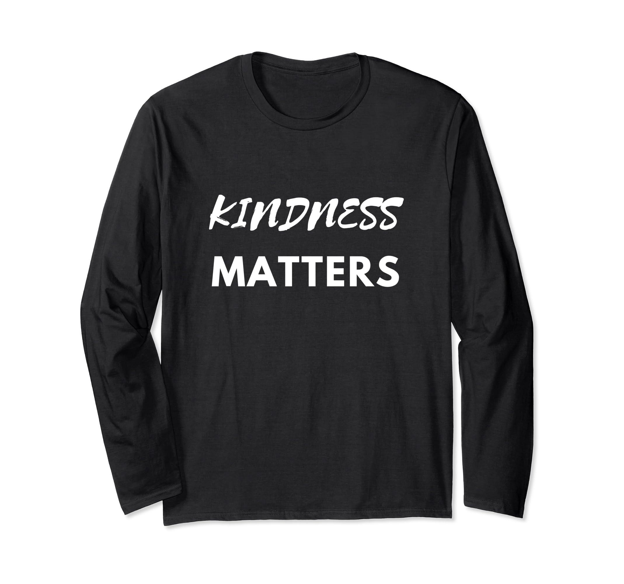 PEACE LOVE WORLD/BE KIND T-SHIRT OFFICIAL KINDNESS MATTERS/BE NICE T-SHIRT