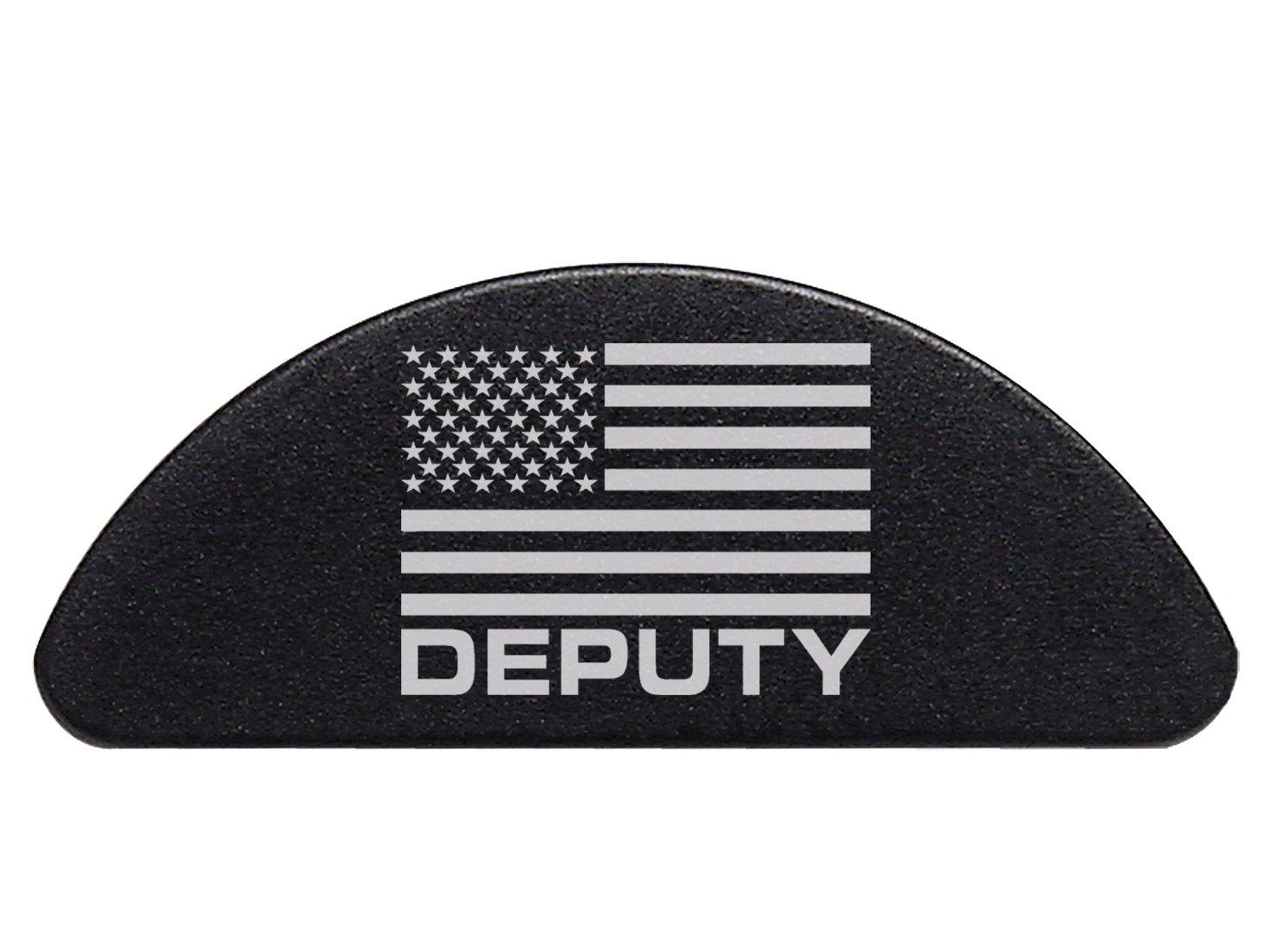 NDZ Performance NDZ Performance Us Flag Deputy Engraved Aluminum Grip Frame Slug Plug for Glock 43 G43 9mm
