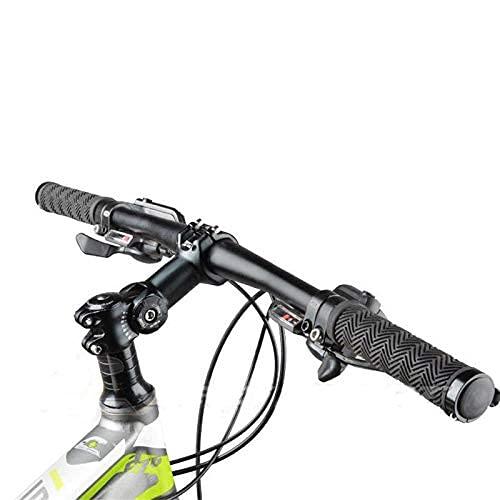 Qikour Bike Stem Adjustable 60 Degree 31.8mm (1-1/4") / 25.4mm (1") Handlebar Stem for MTB, Road Bike, Fits Standard 28.6mm (1-1/8") Steering Tube (25.4 x 90mm, 25.4mm Handlebar & 28.6mm Steering Tube)