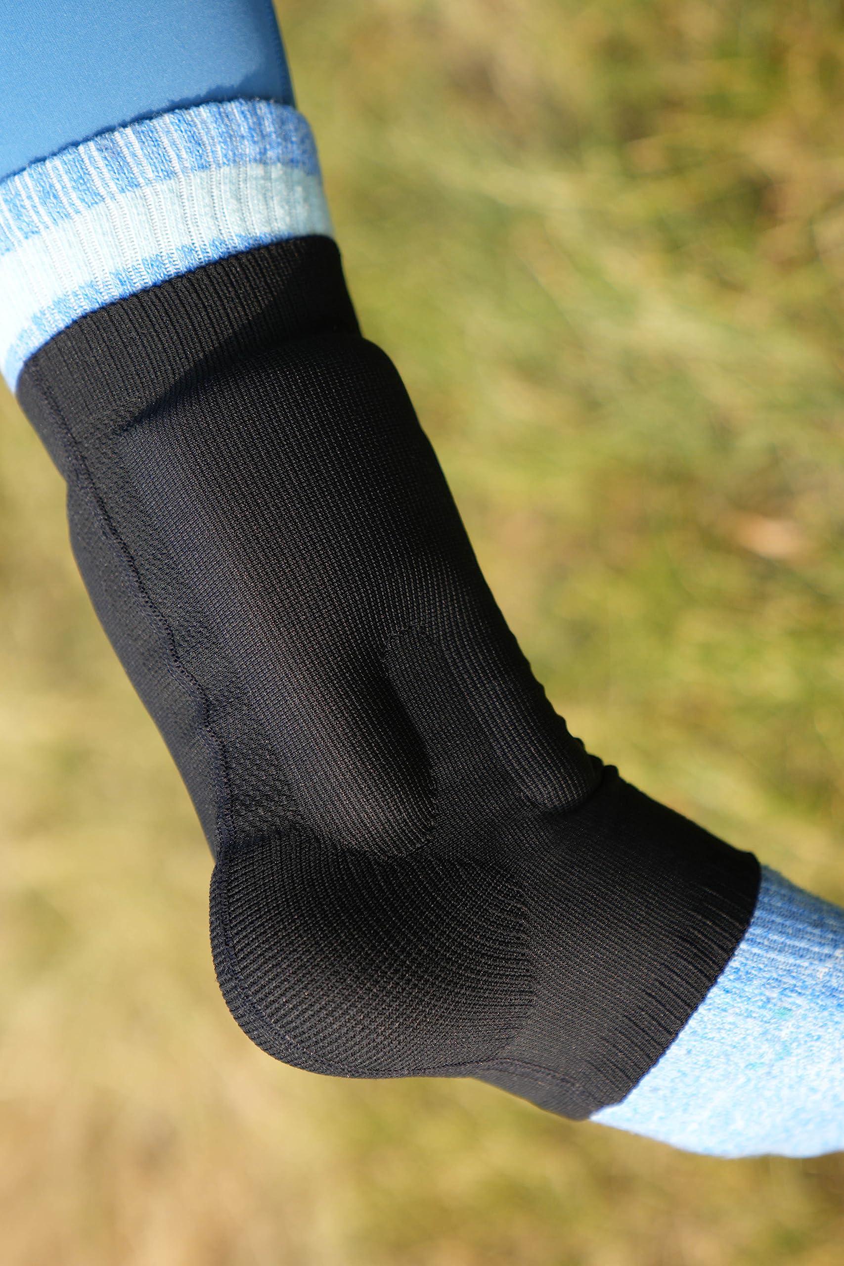 1Lifeonearth 1Lifeonearth Ice Skate Ankle Pads, Cushioned/Padded Ankle Sleeves used to reduce ankle pain during Ice Skating and Hockey (PAIR)