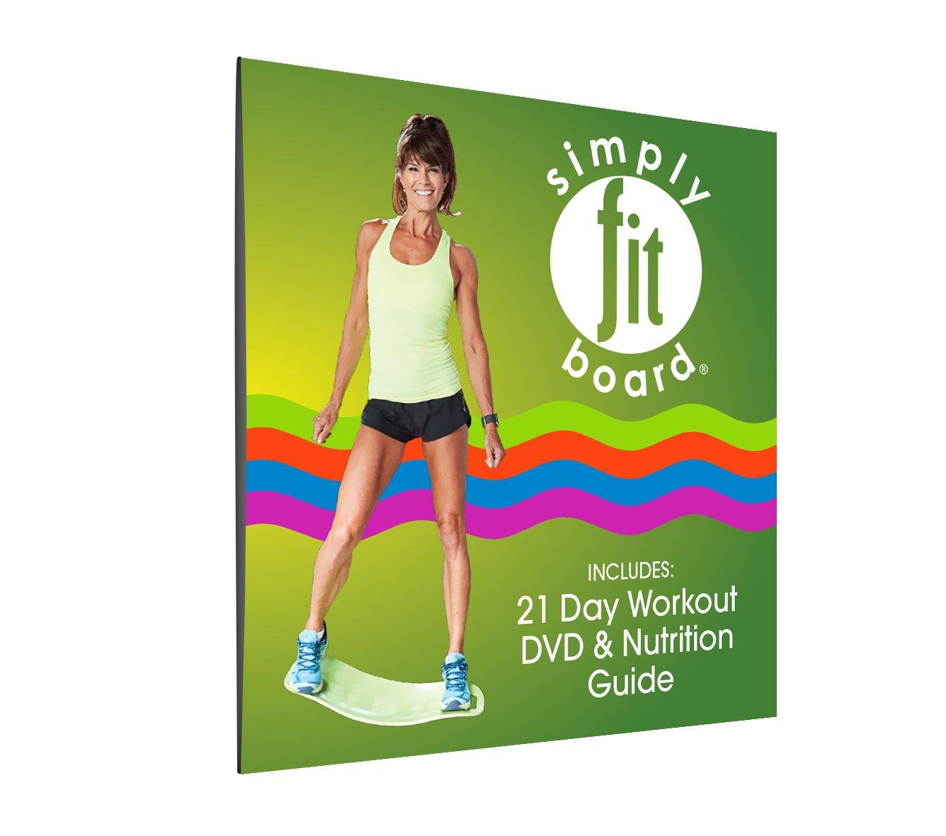 Simply Fit Board Simply Fit Board Workout DVDs - 21 Day Challenge DVD, Core & Buns DVD