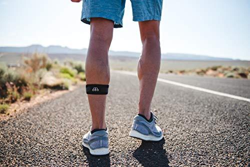 CROSSTRAP CROSSTRAP Shin Splint Support Strap | Adjustable Neoprene Shin Splint & Leg Compression Support Strap | For Strains, Injuries, Pain, Pulled Muscles, Torn Calf | For Men & Women | 1 Strap (Small)