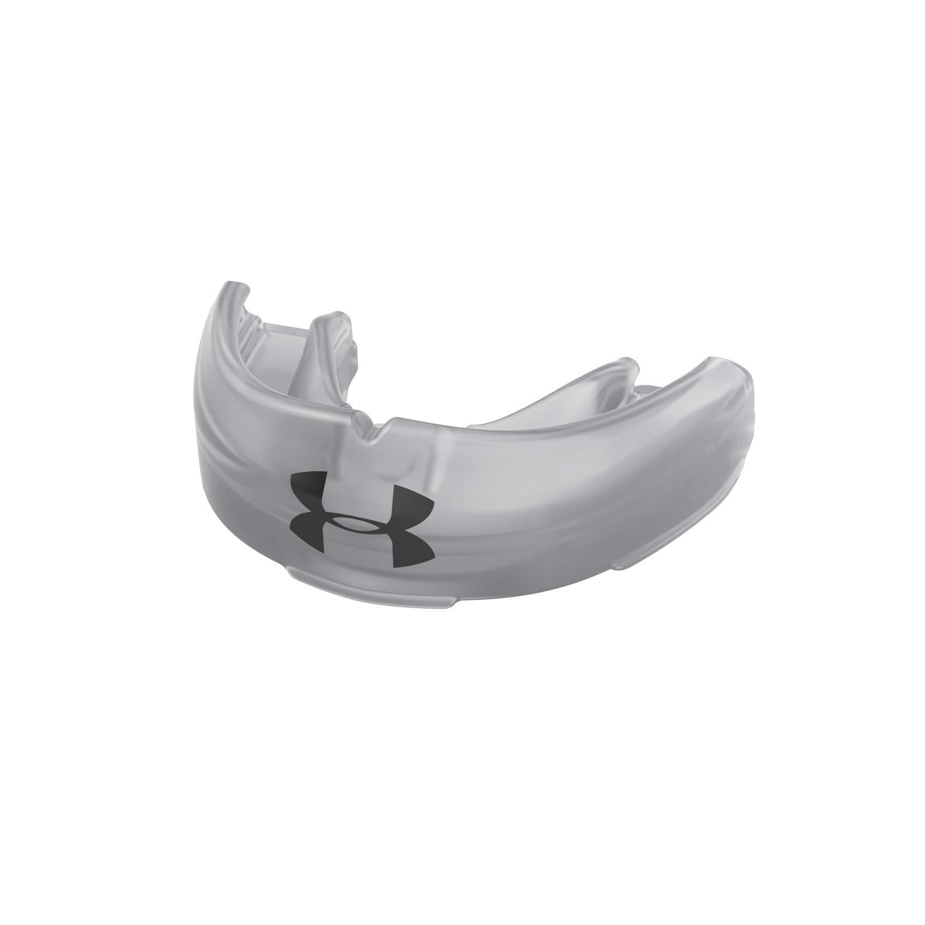 Under Armour Under Armour Mouth Guard for Braces, Sports Mouthguard for Football, Lacrosse, Hockey, Basketball, Strapless, Youth & Adult , Youth,