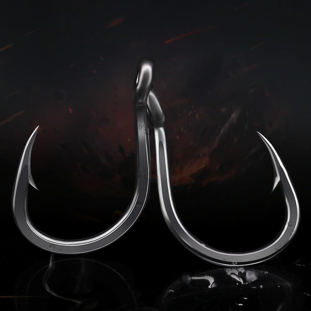 XFISHMAN 3X-Strong-Octopus-Hooks-Saltwater-Fishing-Circle-Hooks- Stainless Big Game Size 1-13/0