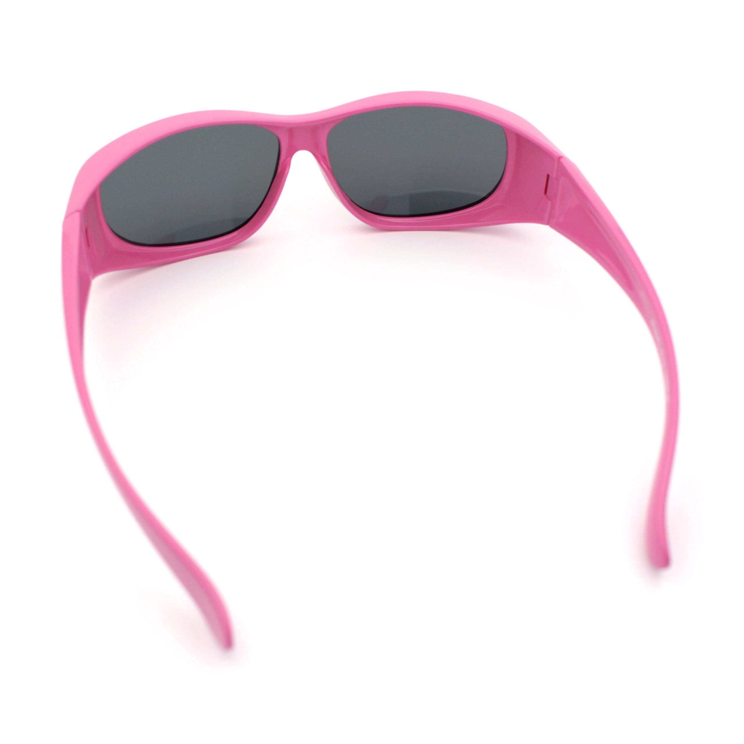 SA106 SA106 Polarized Kids Size 48mm Fit Over Sunglasses Pink