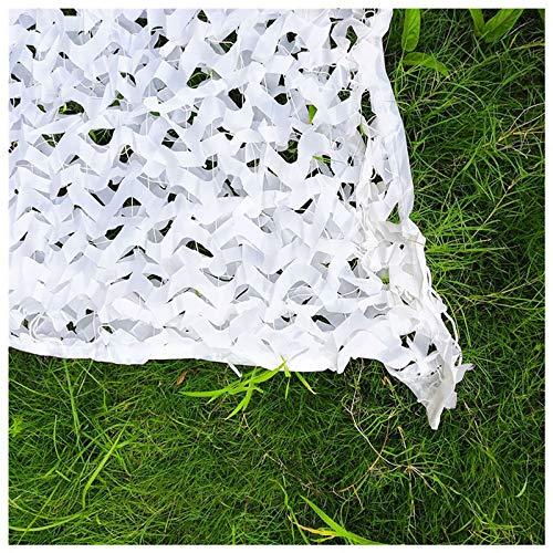 bandezid bandezid Camo Netting, White Camouflage Net,Bulk Roll Camouflage Netting,Army Military Hunting Forest Camo Net for Sunshade Camping Shooting Hunting Various Sizes-White Camouflage net 4x20m(13x66ft)