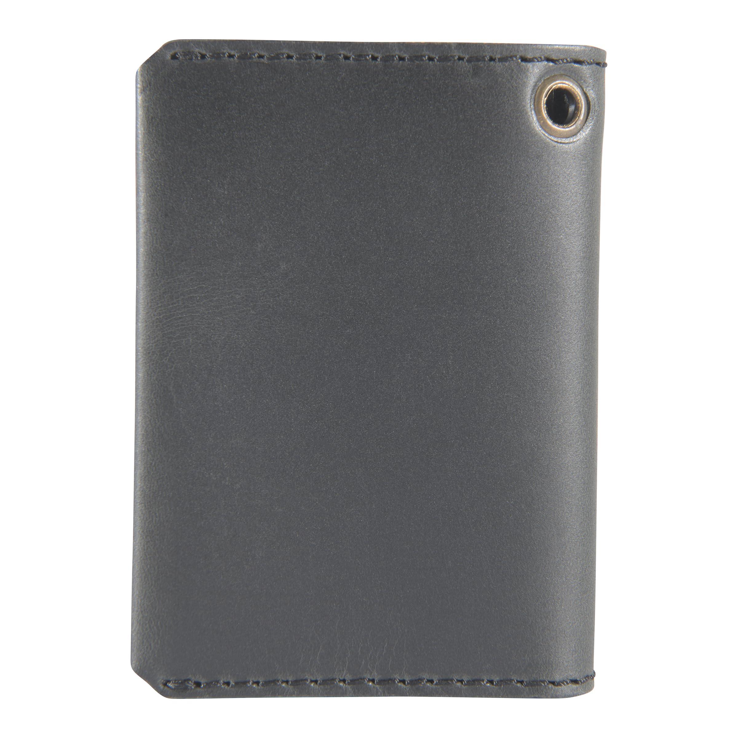 Carhartt Carhartt Men's Craftsman Leather Wallets, Available in Multiple Styles and Colors, Black (Front Pocket Bi-fold)