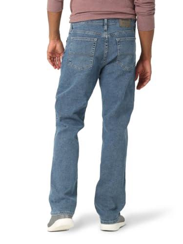 Wrangler Authentics Wrangler Authentics Men's Comfort Flex Waist Relaxed Fit Jean, Light Stonewash, 30W x 30L