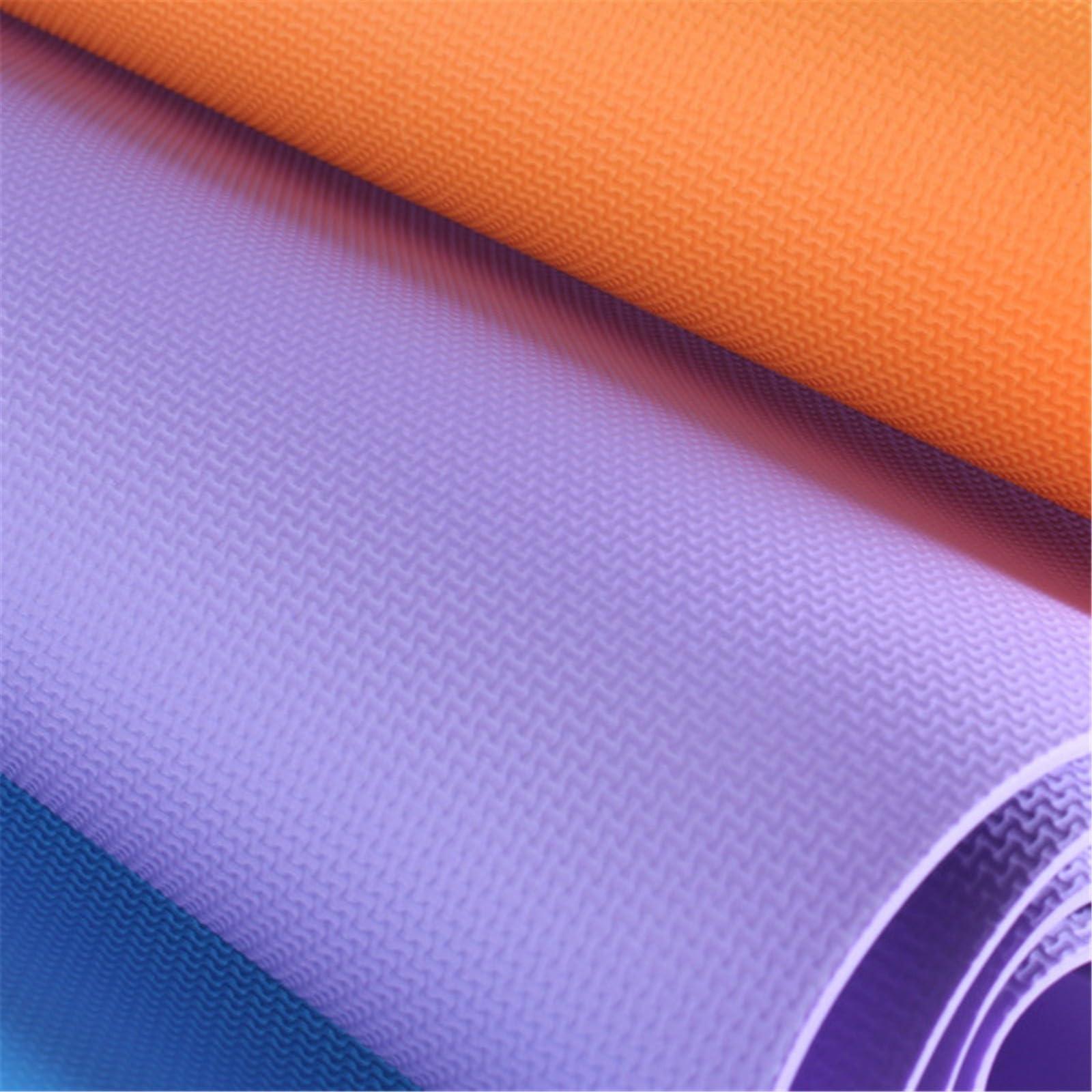 NineFit Basics NineFit Basics Pink Yoga Mat 5mm Thick Anti-Tear High Density Non Slip Exercise Mat with Carrying Strap Hot Yoga Mat for Fitness, Pilates, Stretching, Home Yoga, Gym, Floor, Workouts, 68 X 23 Inch, Blue