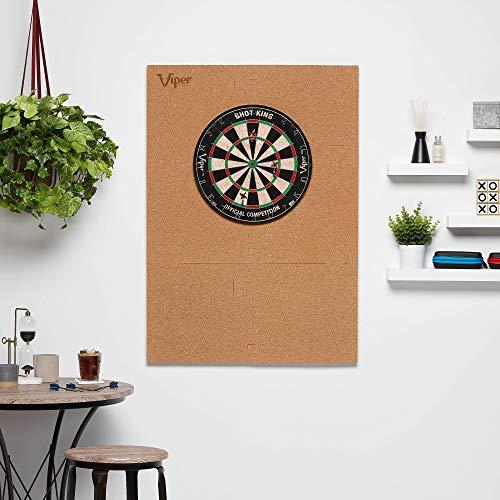 Viper Viper by GLD Products Wall Defender III Dartboard Surround Cork, Tan