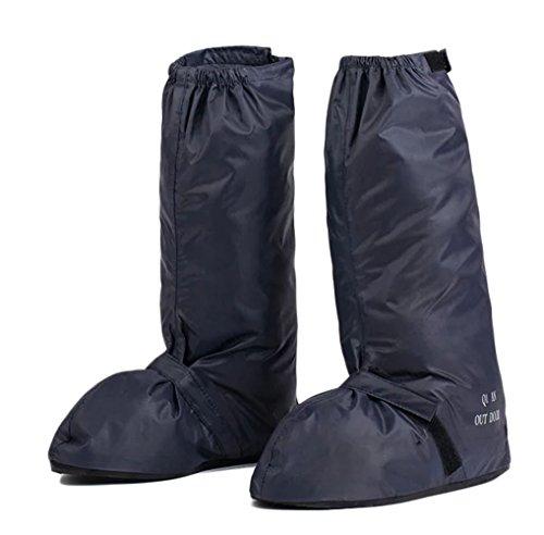 Rain coat Unisex Rain Proof Rain Shoes Thick Galoshes Long Shoes Cover (M)