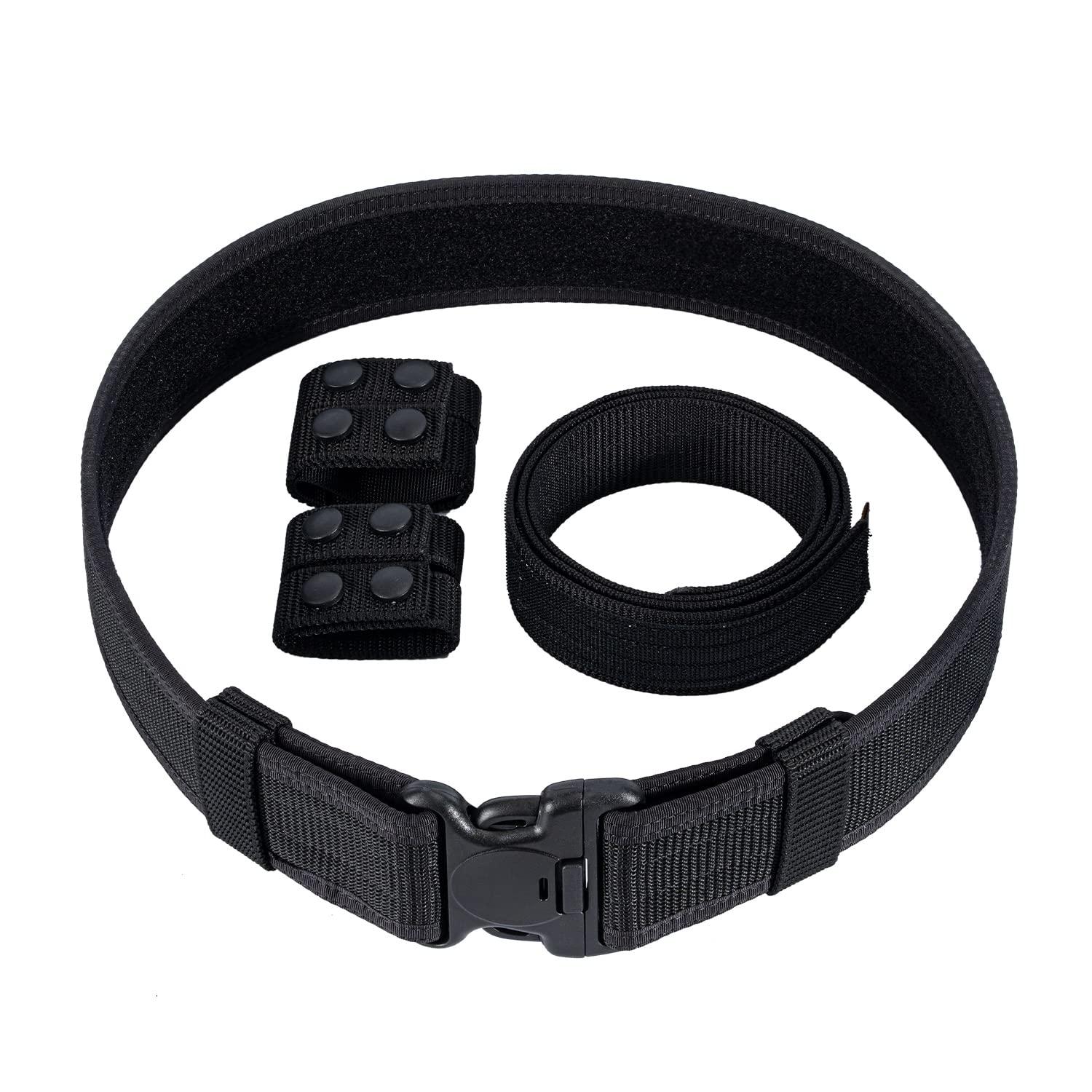 Vianyer Vianyer Duty Belt for Law Enforcement Police Security 2.25" Tactical Patrol Belt XXXL
