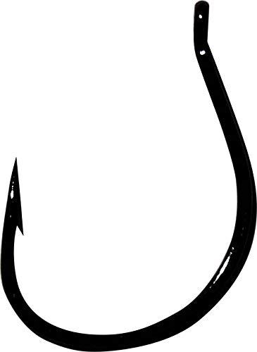 Hayabusa Hayabusa EC99371-1 WRM201 Medium Wire Wacky Hook, Size: #1, Black Nickel, 6 per Pack