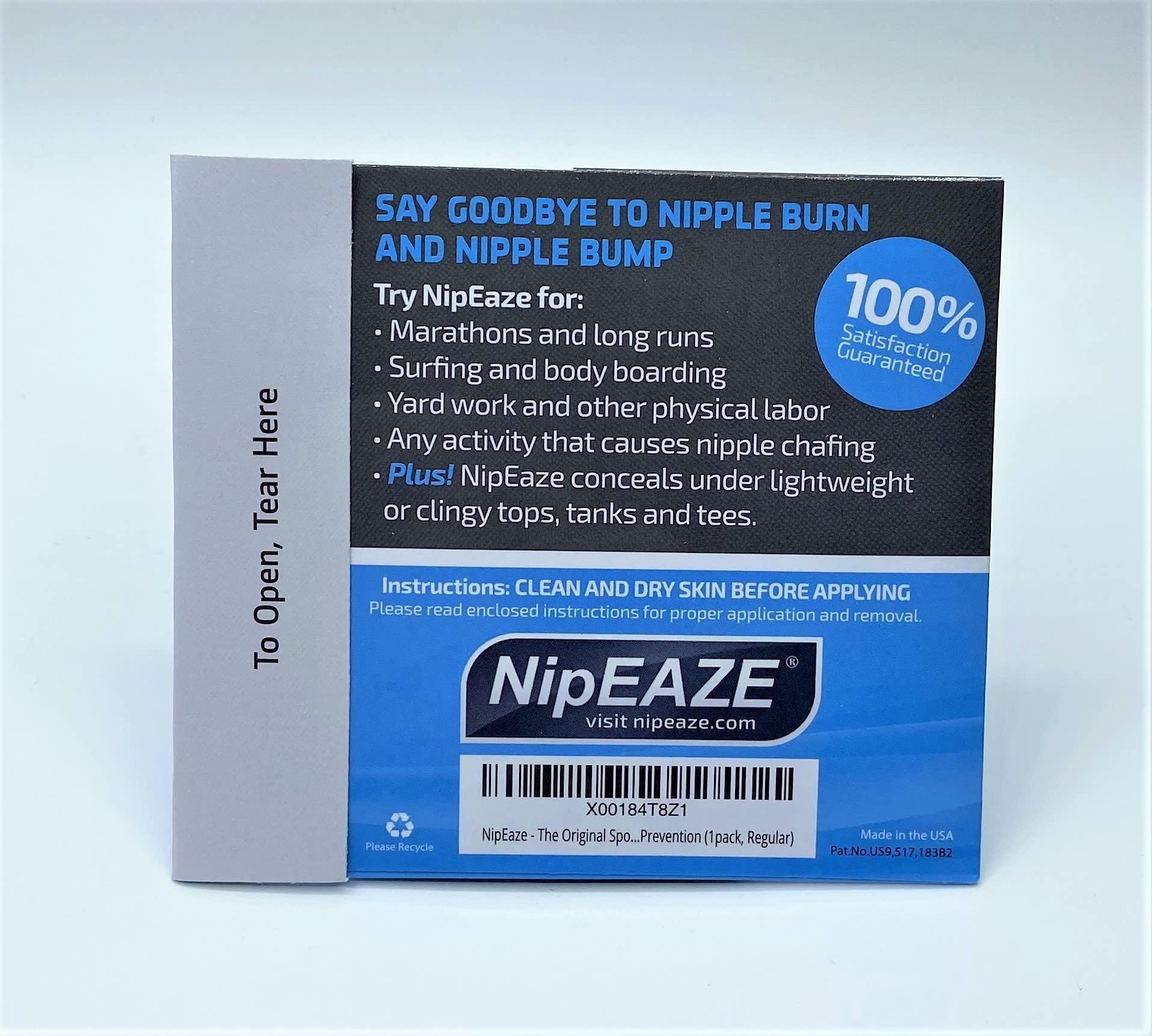NipEaze NipEaze - The Original Sports Nipple Cover - Nipple Chafing Prevention (Regular - 15pairs)
