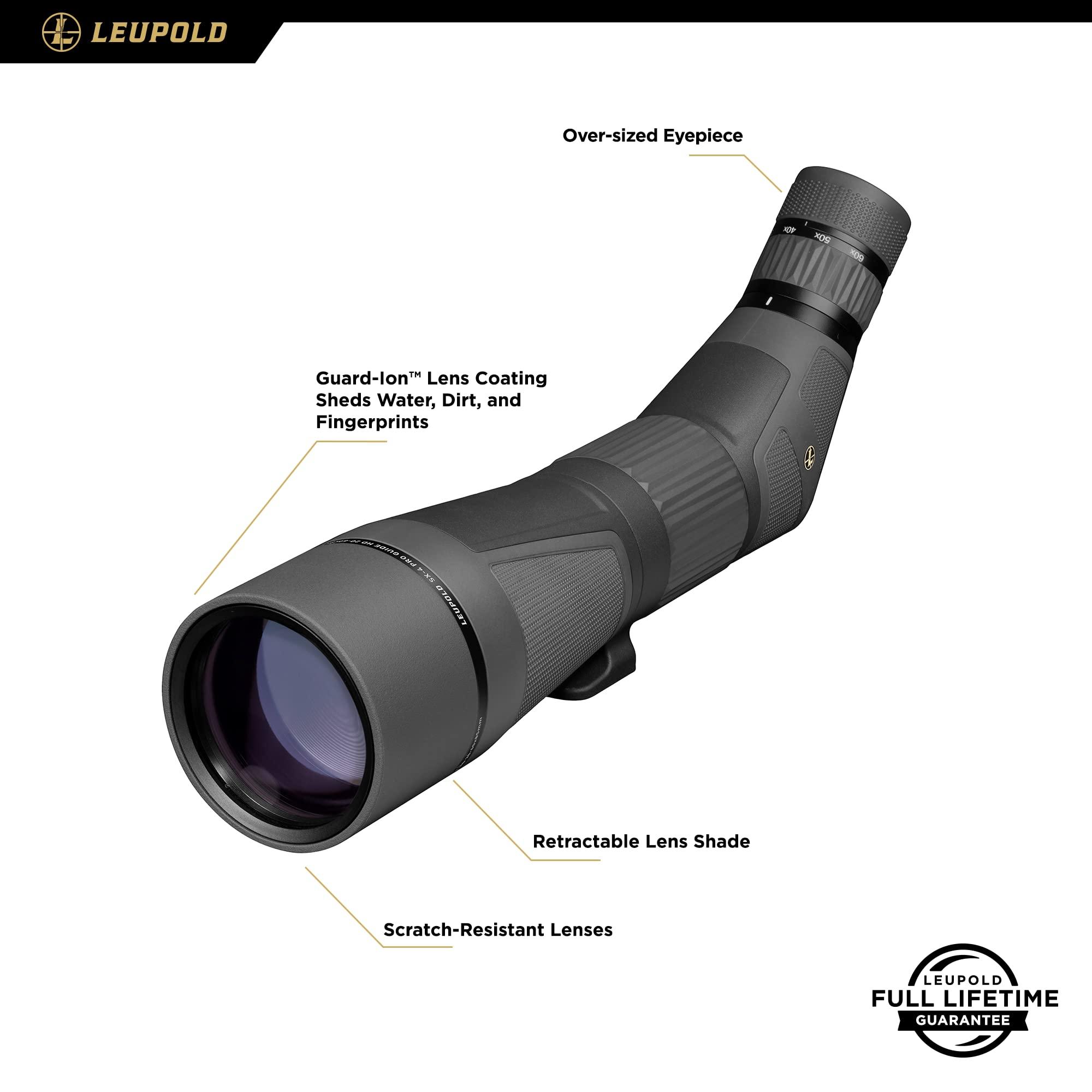 Leupold Leupold SX-4 Pro Guide HD 20-60x85mm Spotting Scope - Angled Eyepiece