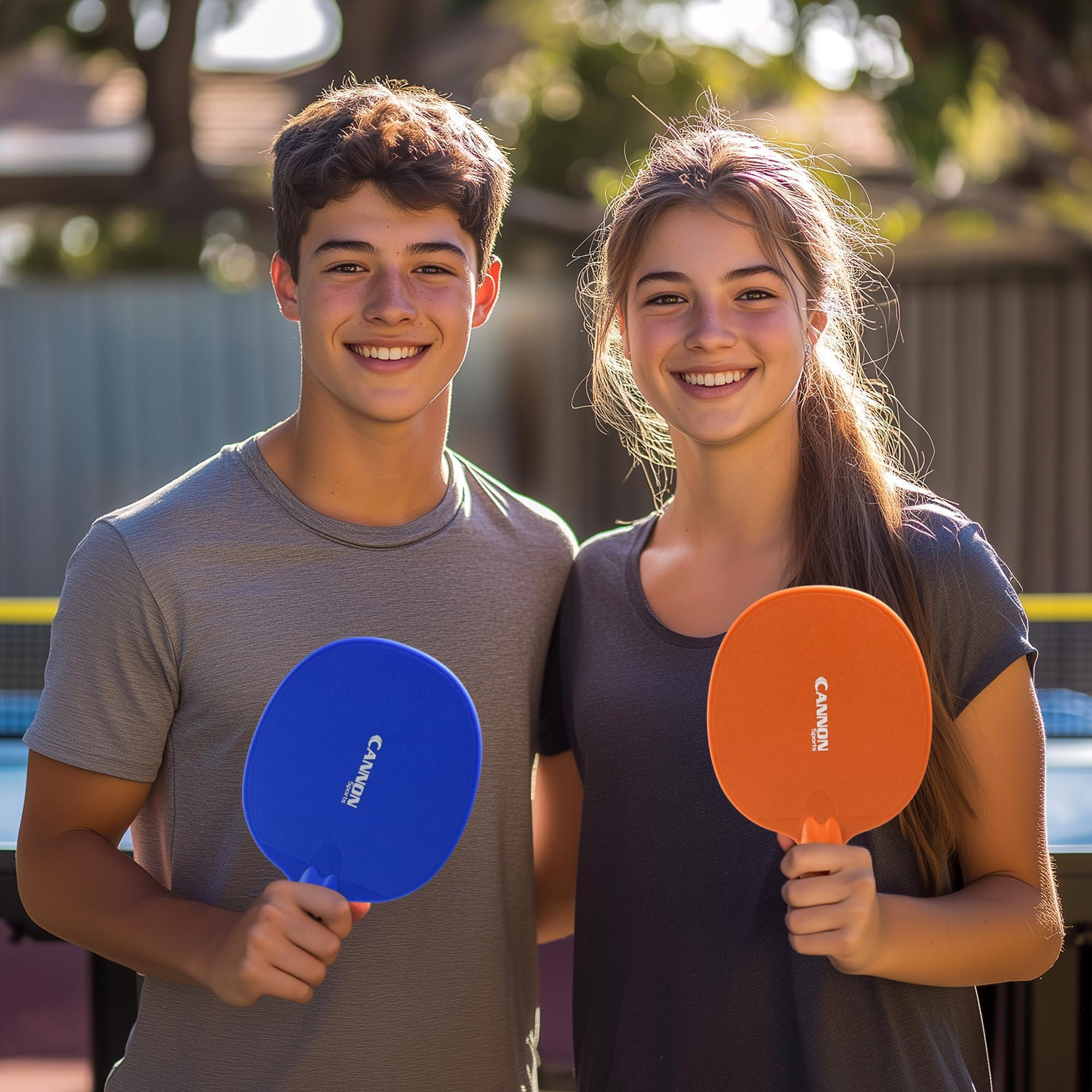 Cannon Sports Cannon Sports Table Tennis Paddle - Unbreakable and Weather Resistant for Indoor/Outdoor (Purple)