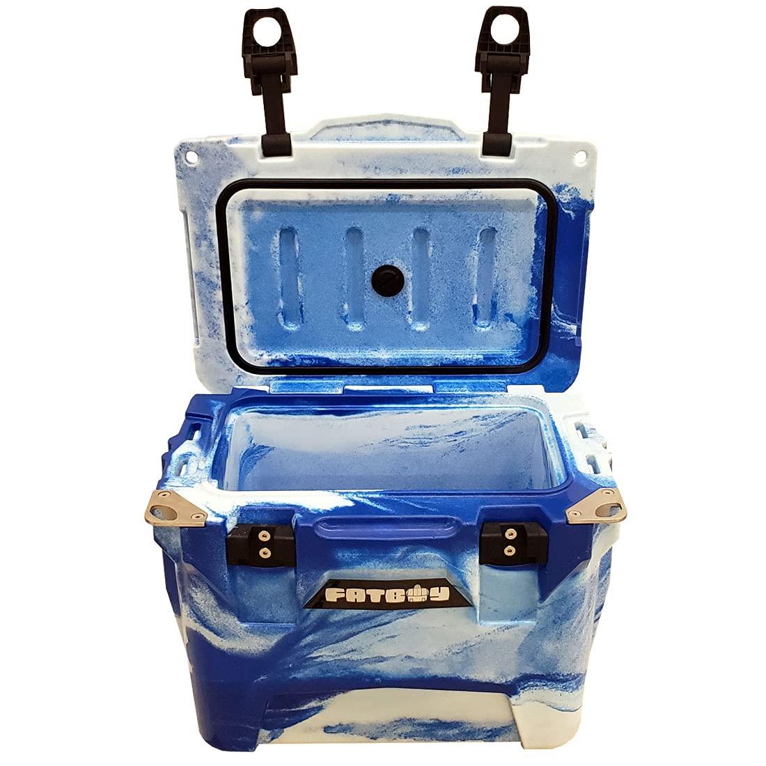 Fatboy Fatboy 10QT Rotomolded Cooler Chest Ice Box Hard Lunch Box - Marine Camo