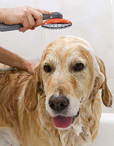 Ivation Ivation Portable Camping Shower | Compact Handheld & Hands-Free Rechargeable Outdoor Shower Head & Cleaning System w/ 3.7V Pump, 6-Ft Hose, Bidet Head, Removable Filter, Multiuse Hook & USB Cable