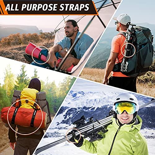 Boncas Boncas Adjustable Bike Rack Strap 24\" Bicycle Wheel Stabilizer Straps with Innovative Gel Grip Keep The Bicycle Wheel from Spinning - Black 4 Pack