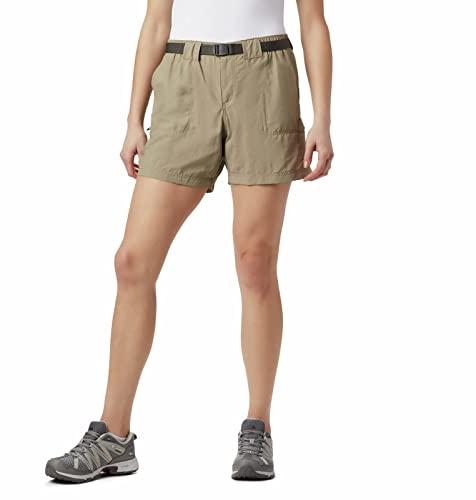 Columbia Columbia Women's Sandy River Cargo Short Shorts, tusk, XLx6