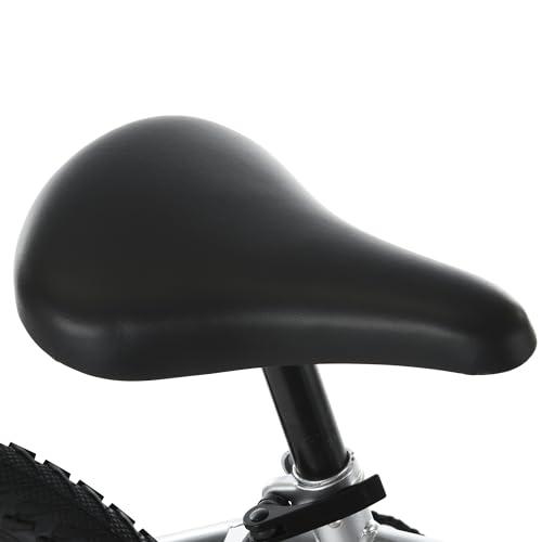 Huffy Huffy ZRX 16\" Kids Bike, Ideal for Ages 3 to 5 Years Old, Front Pegs, BMX Style Handlebar, Quick Connect Assembly, Designed for Growth, Durable Steel Frame, Enclosed Chain Guard, Silver