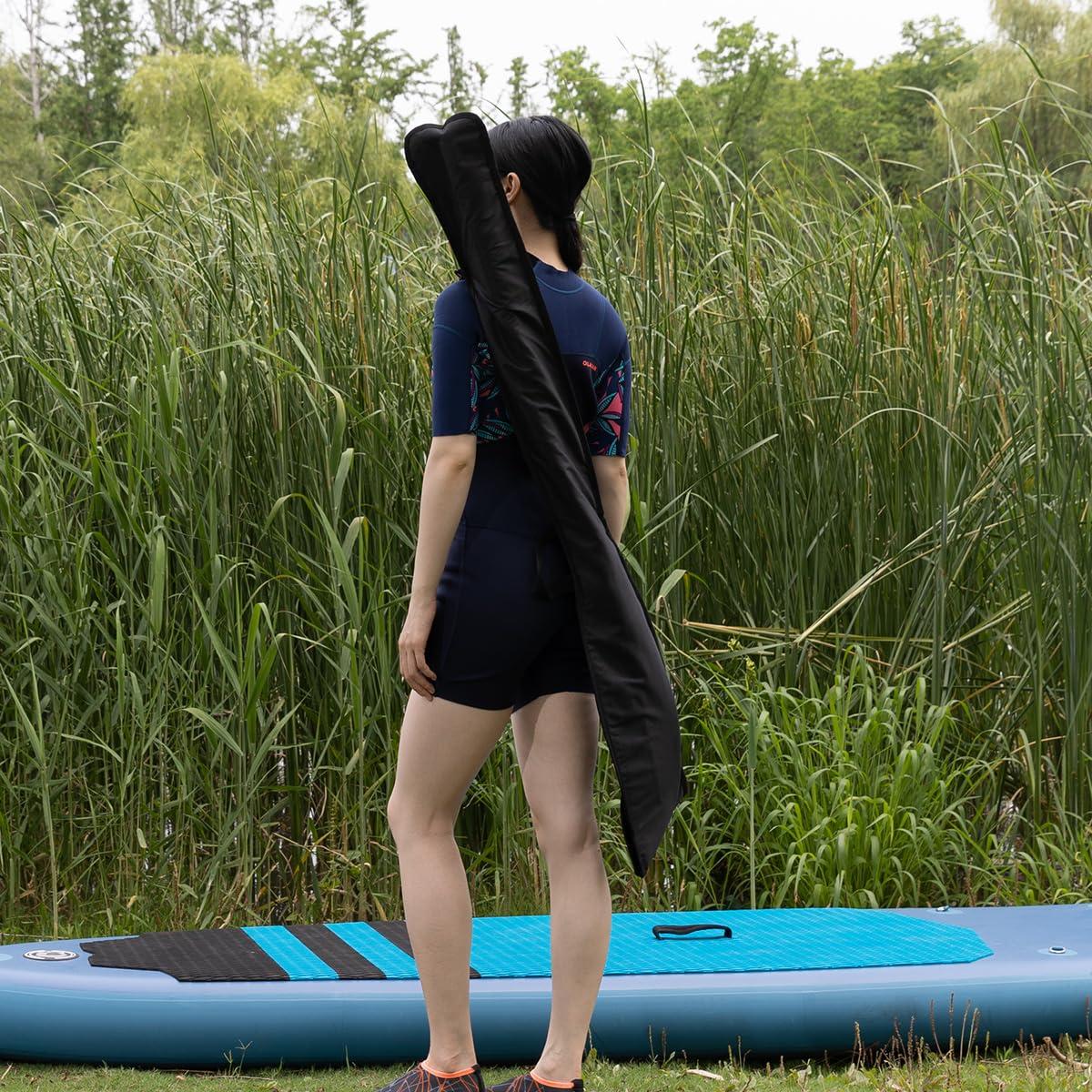 HEYTUR HEYTUR Durable Kayak Paddle Bag for 2-Piece Adjustable Kayak Paddles (2-Piece 51in)