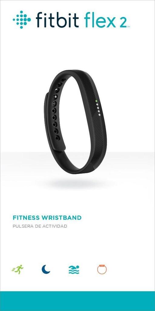 Fitbit Fitbit Flex 2, Black (US Version), 1 Count