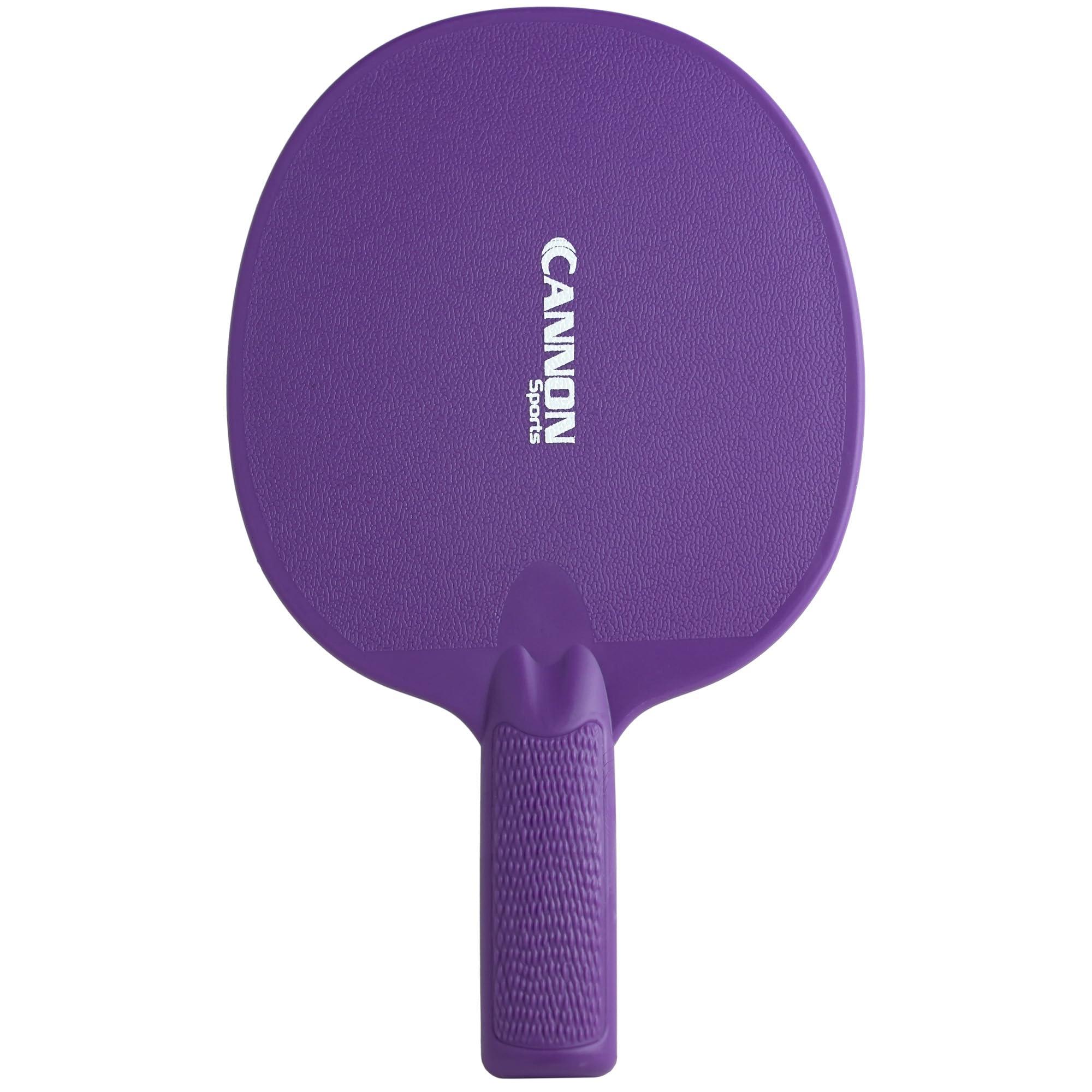 Cannon Sports Cannon Sports Table Tennis Paddle - Unbreakable and Weather Resistant for Indoor/Outdoor (Purple)