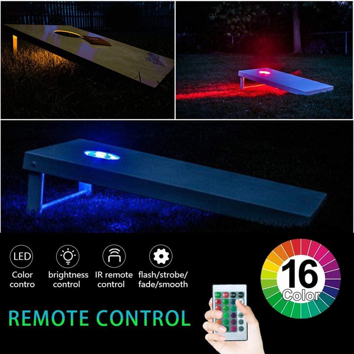 Tailgate Games Tulane Stained Stripe Cornhole Set - 2x4 (Regulation Size) - Includes (2) Boards, (8) Team Logo Bags, (1) Team Logo Carry Case and (2) Board Hole Lights and (2) Board Edge Lights