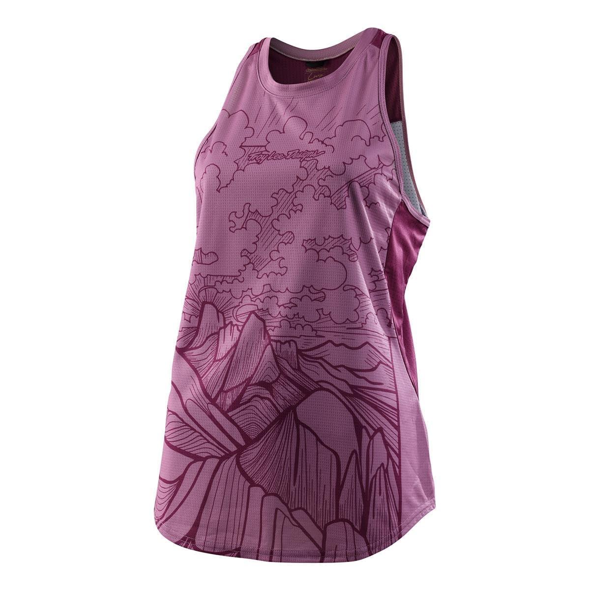 Troy Lee Designs Troy Lee Designs Womens Luxe Micayla Gatto Rosewood Tank size X-Large