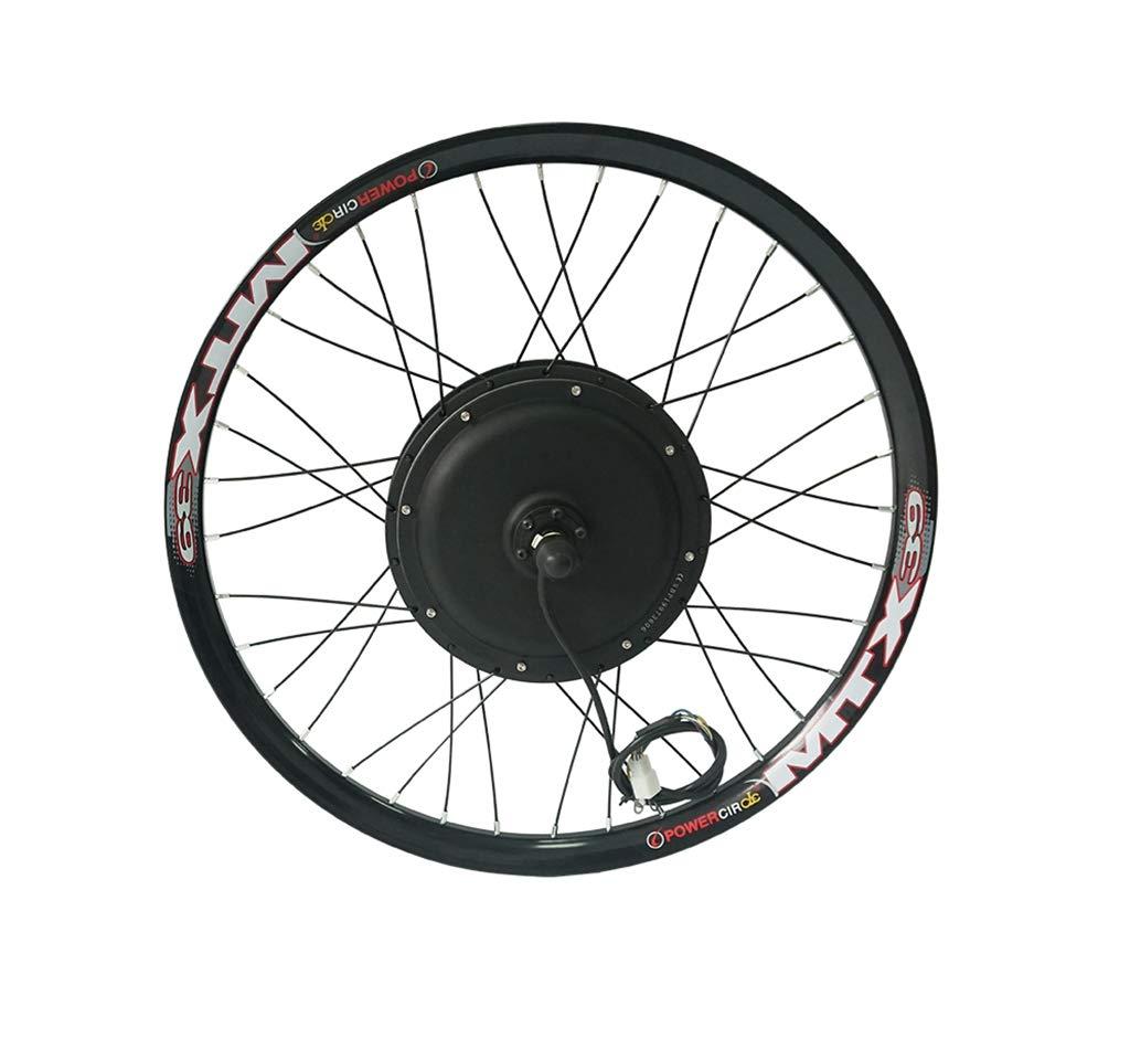 NBPOWER NBPOWER Color Display, Electric Bike Conversion Kit 52V 2000W Rear Motor Wheel Bicycle Kit with Sine Wave Controller, 7 Speed flywheel (20inch)