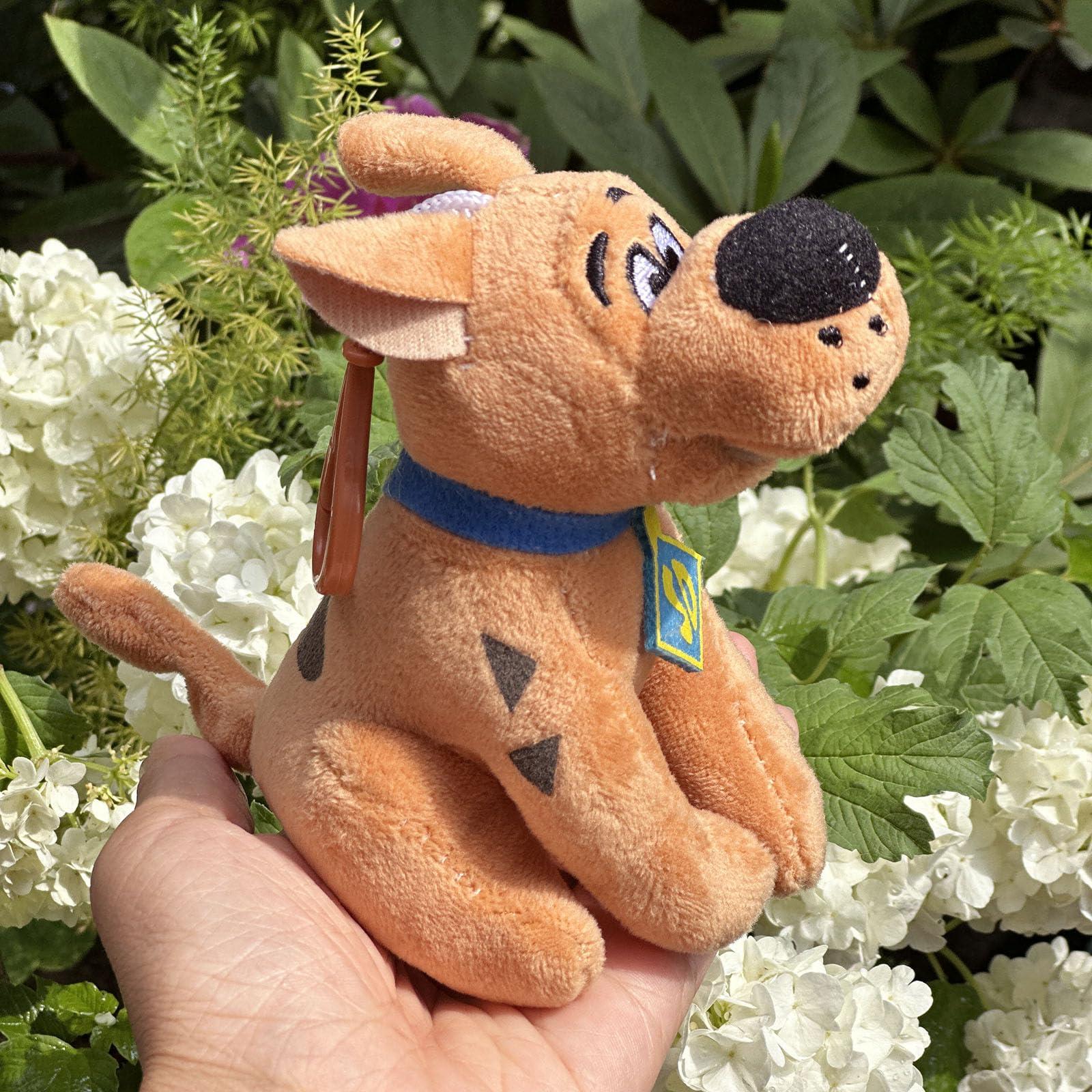 Giliger Giliger Scoooby Doo 6 Inches Plush Keychain for Bag Backpack Stuffed Animal Dog Gift Stocking Stuffers for Kids Teens